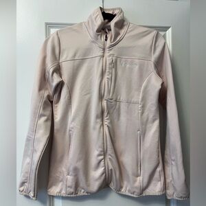 Columbia Women's Small Noble Woods Full Zip Jacket LIGHT PINK